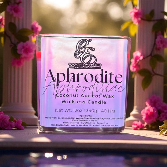 Aphrodite Aphrodisiac Apricot Coconut Wax Candle