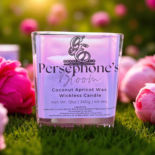 Persephone’s Symphony Apricot Coconut Wax Candle