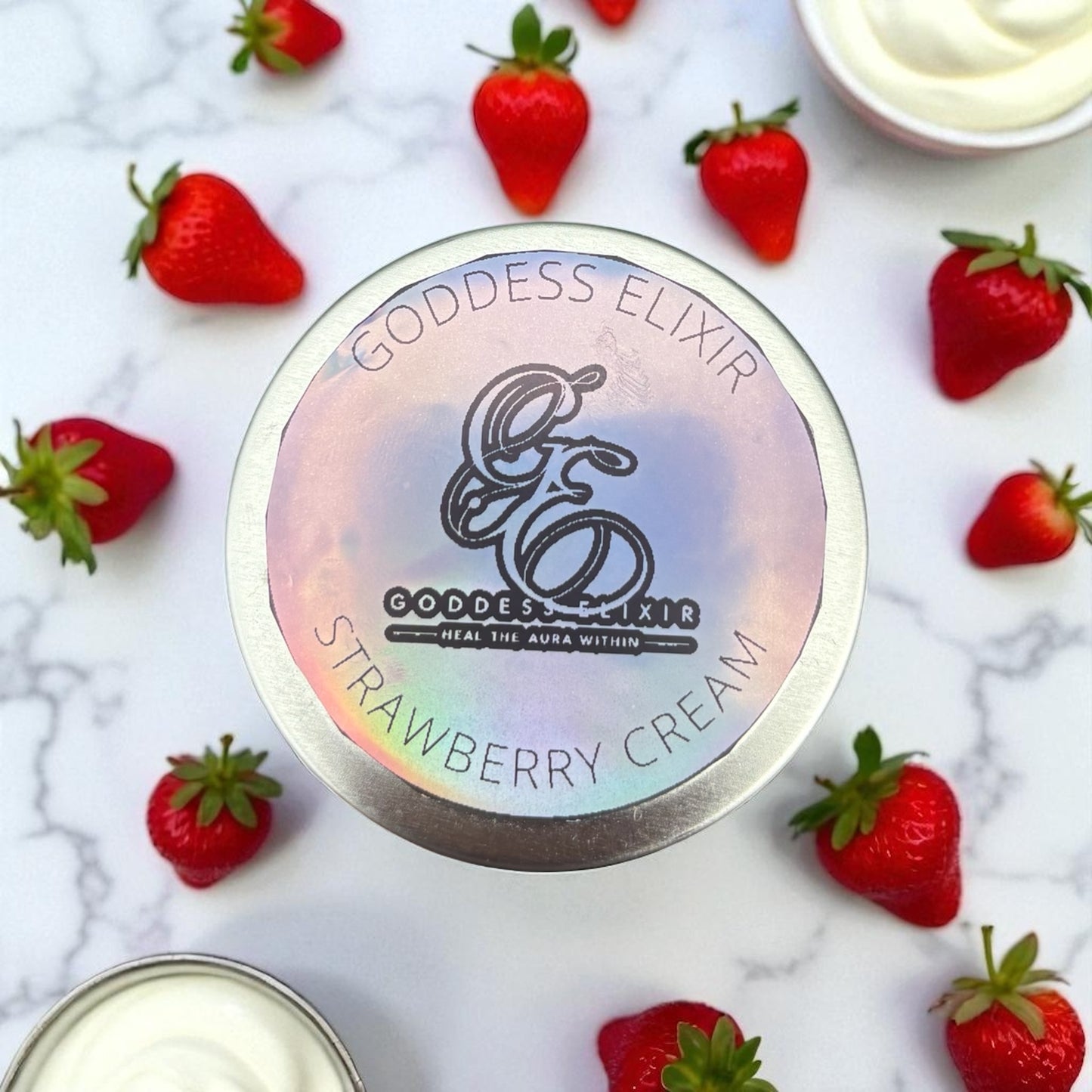 Strawberry & Cream Apricot Coconut Wax Candle