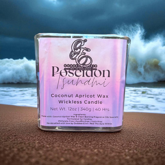 Poseidon’s Tsunami Apricot Coconut Wax Candle