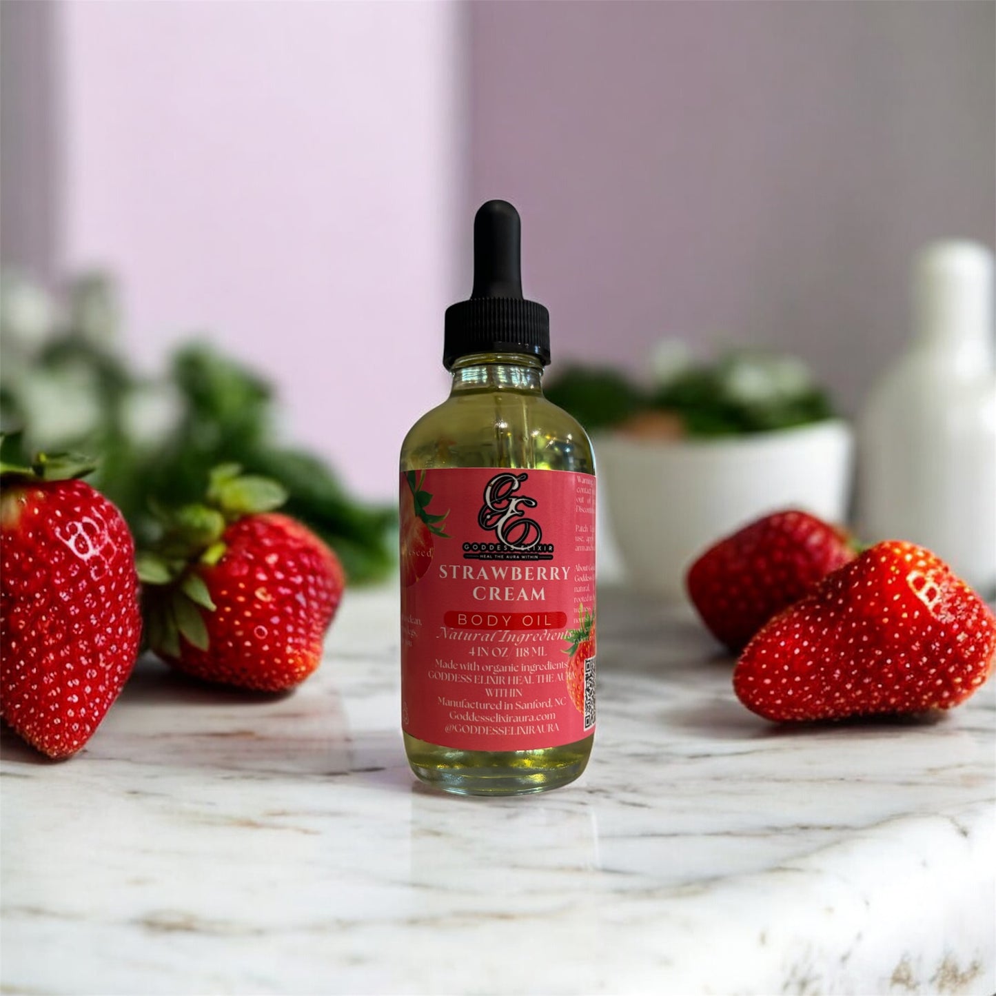 Strawberry Cream Body Oil Limited Edition