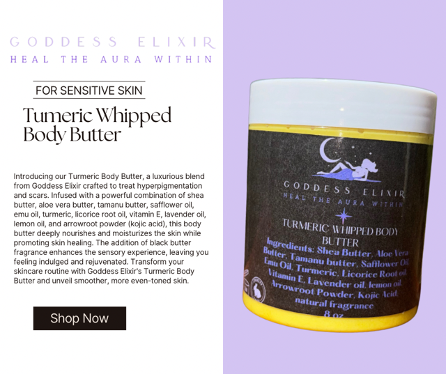 Turmeric Whipped Body Butter