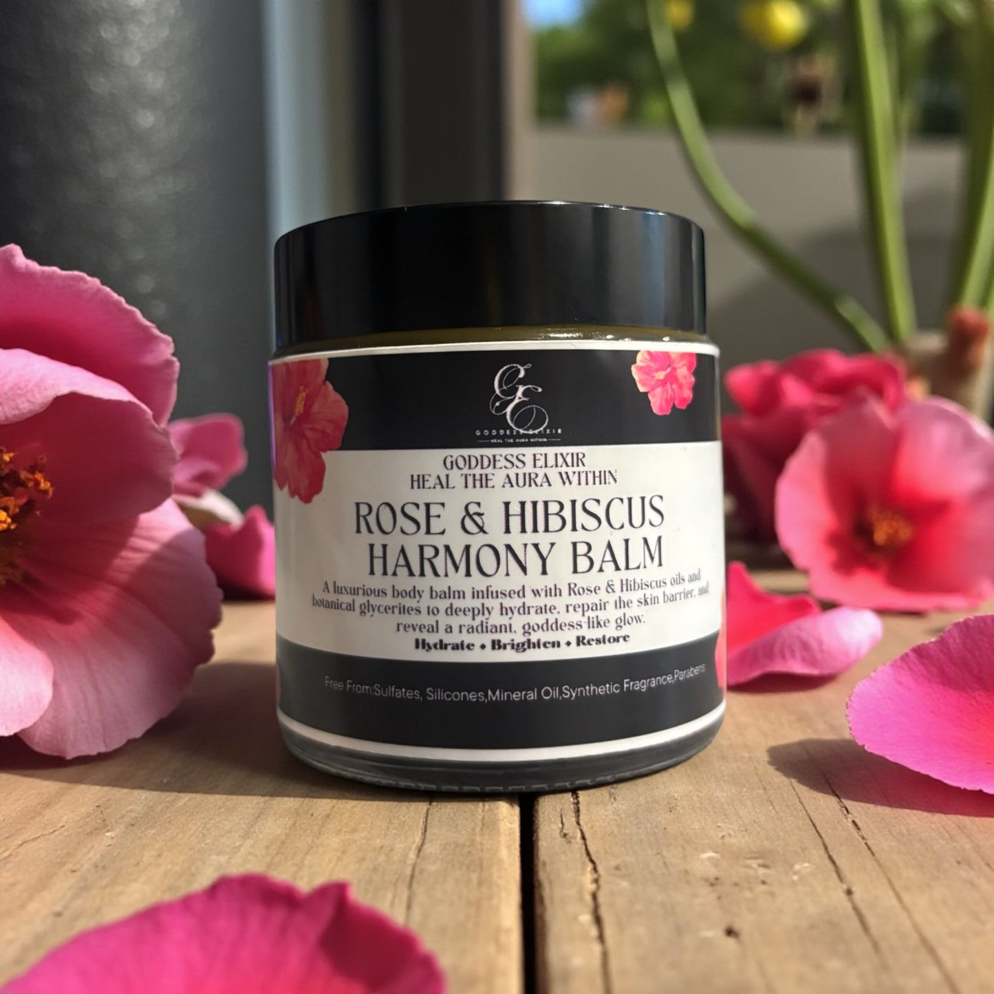 Rose & Hibiscus Harmony Balm 4 oz