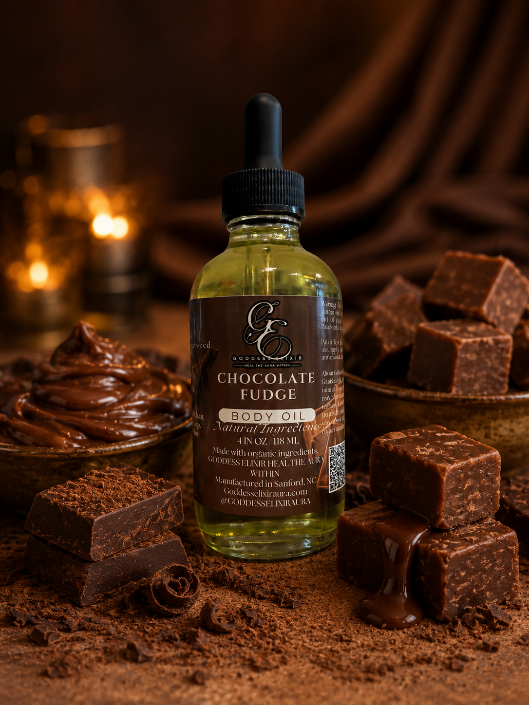 Hot Chocolate Fudge Body Oil Limited Edition