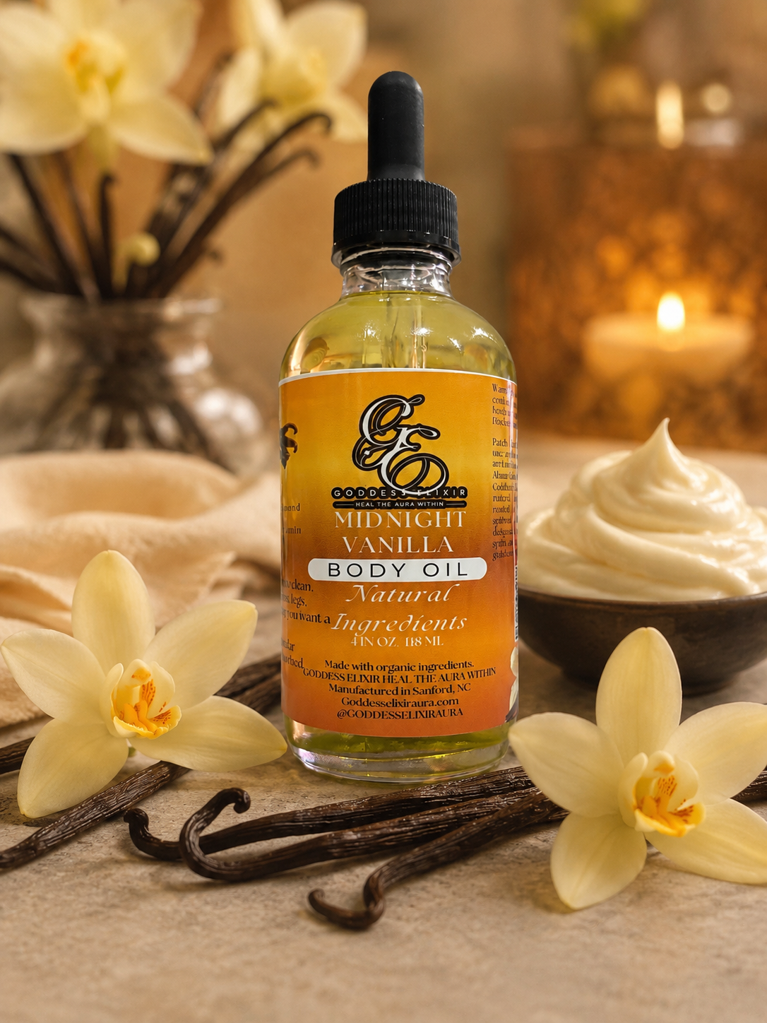 Midnight Vanilla Body Oil