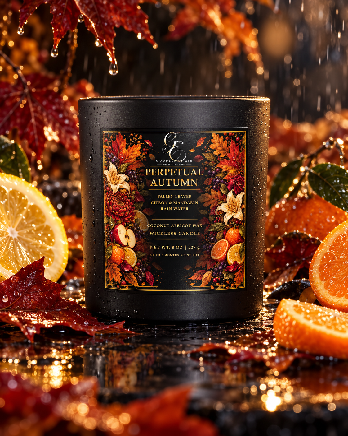 Perpetual Autumn Wickless Candle