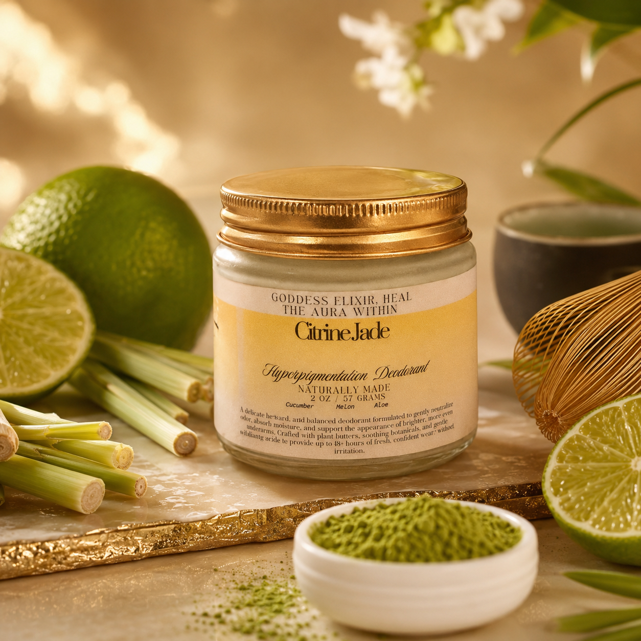 Natural Cream Based Hyperpigmentation Deodorant