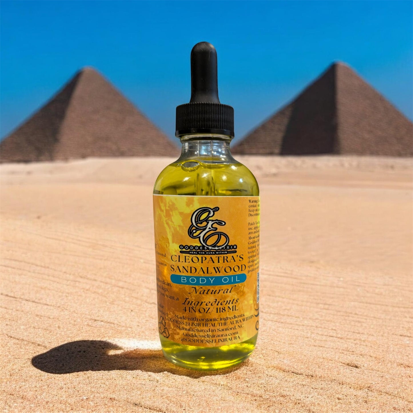 CLEOPATRA’S SANDALWOOD BODY OIL