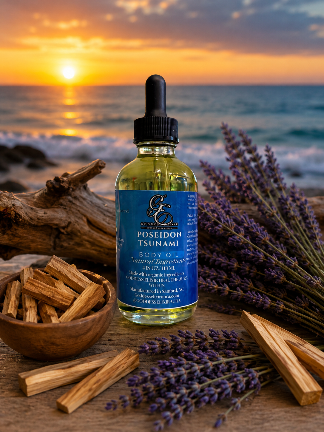 Poseidon Tsunami Body Oil Limited Edition