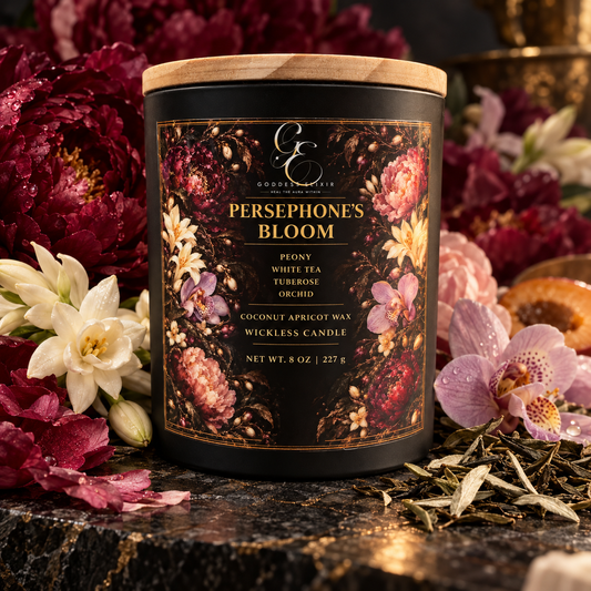 Persephone’s Bloom Wickless Candle